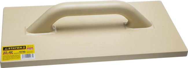 STAYER 220 x 420 мм, полиуретановая терка, Professional (0812-22-42) STAYER 220 x 420 мм, полиуретановая терка, Professional (0812-22-42)