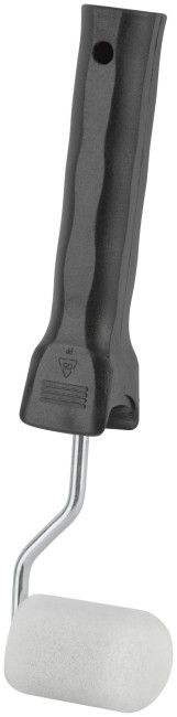 Валик поролоновый белый с ручкой "мини" 50 мм + 2 сменных ролика Валик поролоновый белый с ручкой "мини" 50 мм + 2 сменных ролика