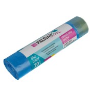 Пакеты для мусора с завязками 60 л x 20 шт., синие, Home Palisad Пакеты для мусора с завязками 60 л x 20 шт., синие, Home Palisad