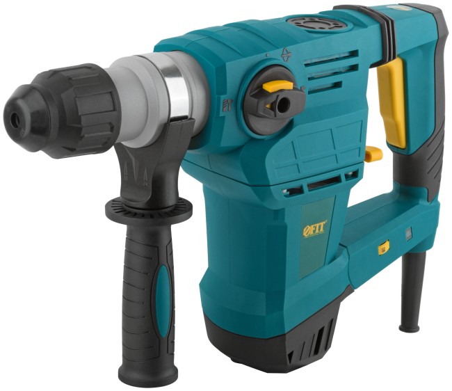 Перфоратор демонтажный 1500 Вт; 0-950 об/мин; 0-4300 уд/мин; 5 Дж; 3 реж.; SDS-plus; БС щеток; 5,2 кг; кейс