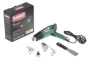 HAMMER Фен технический 2200 Вт; 350/600 °C; 200/500 л/мин; насадки ; коробка