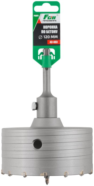 Коронка по бетону FDW, SDS-Plus, хвостовик 100 мм, 120 мм Коронка по бетону FDW, SDS-Plus, хвостовик 100 мм, 120 мм