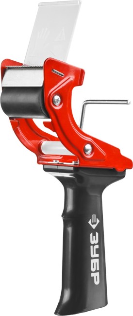 ЗУБР 50 мм, пластмассовая рукоятка, диспенсер для клеящих лент (1201) ЗУБР 50 мм, пластмассовая рукоятка, диспенсер для клеящих лент (1201)