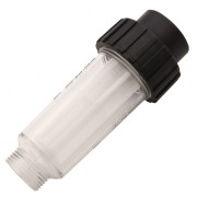 Фильтр для моечных машин высокого давления, G3/4 дюйм, универсальный Denzel Фильтр для моечных машин высокого давления, G3/4 дюйм, универсальный Denzel