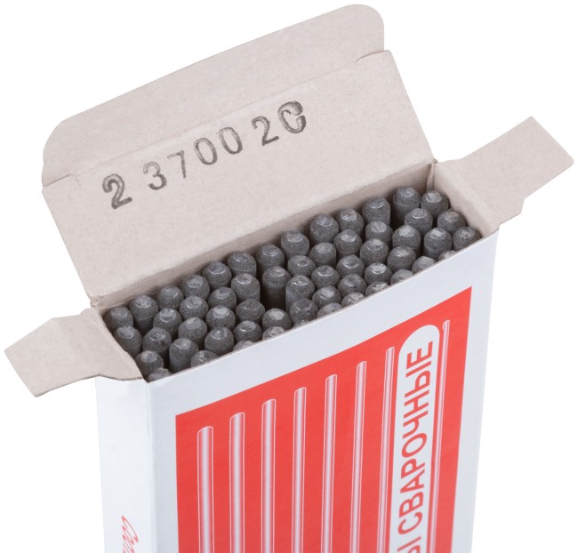 Электроды "Bridge" для низкоуглеродистых сталей 2,5 мм х 300 мм (коробка 1 кг)