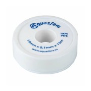 Лента ФУМ PTFE катушка 19ммх0,1ммх15м вода 6020 Aquasfera 6020-03 Лента ФУМ PTFE катушка 19ммх0,1ммх15м вода 6020 Aquasfera 6020-03