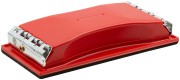 Держатель д/нажд.бум. пластиковый с мет.прижимом, красный 210х105 мм Держатель д/нажд.бум. пластиковый с мет.прижимом, красный 210х105 мм