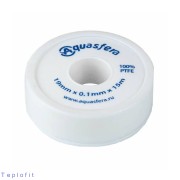 Лента ФУМ PTFE катушка 19ммх0,1ммх15м вода 6020 Aquasfera 6020-03 Лента ФУМ PTFE катушка 19ммх0,1ммх15м вода 6020 Aquasfera 6020-03