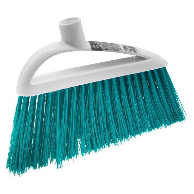 Щетка пластмассовая для подметания пола, премиум, 23 см, без черенка, бирюзовая щетина, Home Palisad Щетка пластмассовая для подметания пола, премиум, 23 см, без черенка, бирюзовая щетина, Home Palisad