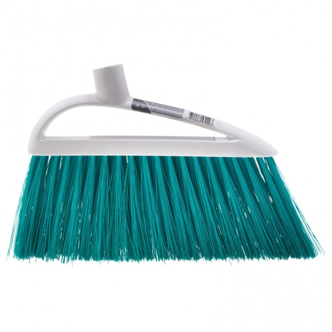 Щетка пластмассовая для подметания пола, премиум, 23 см, без черенка, бирюзовая щетина, Home Palisad Щетка пластмассовая для подметания пола, премиум, 23 см, без черенка, бирюзовая щетина, Home Palisad
