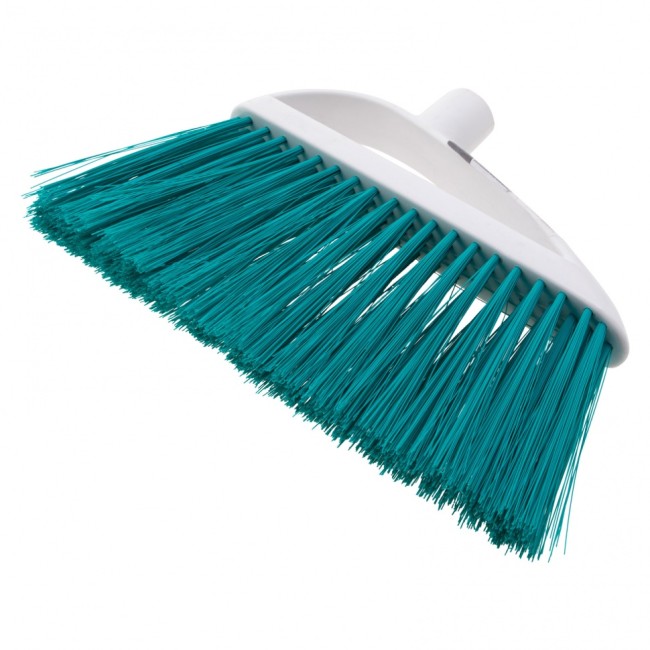 Щетка пластмассовая для подметания пола, премиум, 23 см, без черенка, бирюзовая щетина, Home Palisad Щетка пластмассовая для подметания пола, премиум, 23 см, без черенка, бирюзовая щетина, Home Palisad