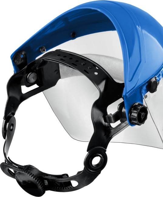 СИБИН экран 200 х 400 мм, поликарбонат 2 мм, с храповиком, защитный лицевой щиток (11086)