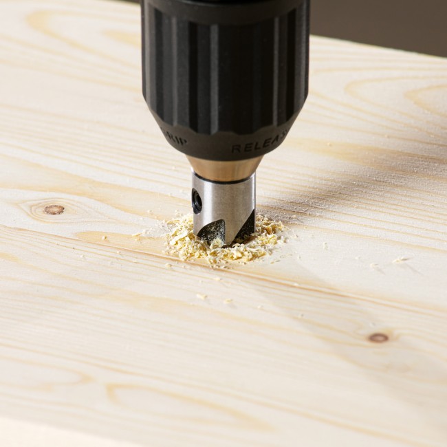 Набор сверл зенкеров по дереву, 3-10 мм, 7 шт // Denzel