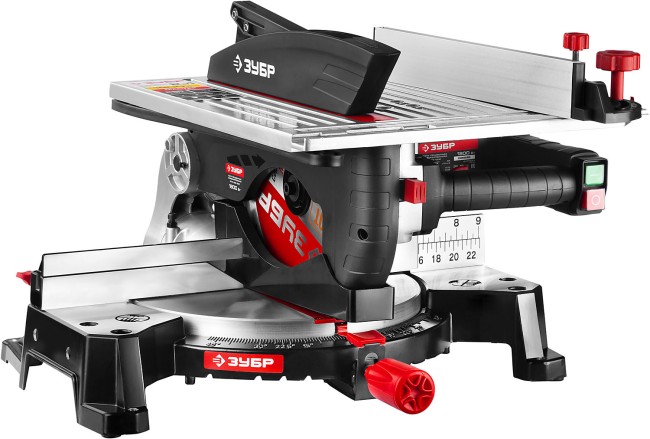 ЗУБР ЗПТК-255-1800 пила торцовочная комбинированная, d 250 х 30 мм, 1800 Вт ЗУБР ЗПТК-255-1800 пила торцовочная комбинированная, d 250 х 30 мм, 1800 Вт