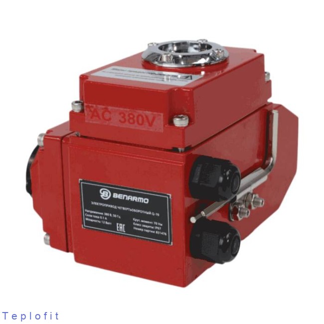 Электропривод QB-030 380В F03/F05/F07 11/9 IP67 Benarmo