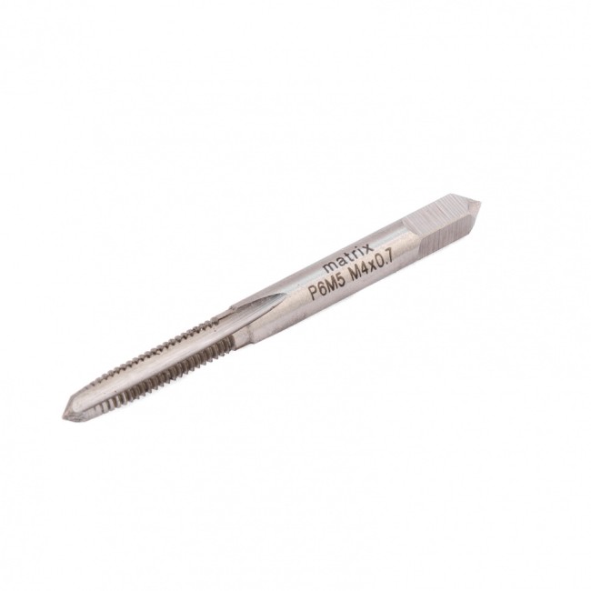 Метчик ручной М4 х 0.7 мм, Р6М5 Matrix Метчик ручной М4 х 0.7 мм, Р6М5 Matrix