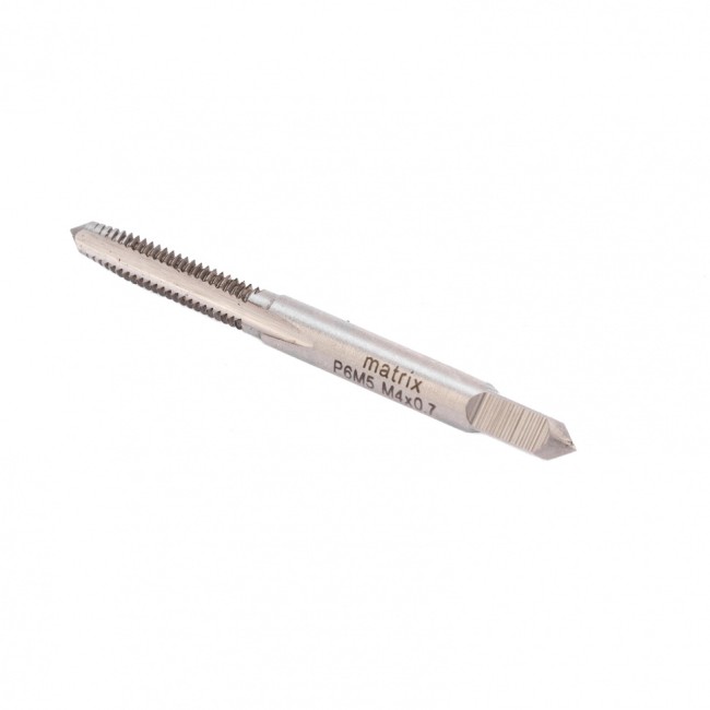 Метчик ручной М4 х 0.7 мм, Р6М5 Matrix Метчик ручной М4 х 0.7 мм, Р6М5 Matrix