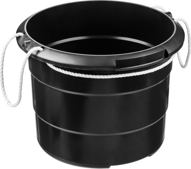 STAYER 40 л, с канатными ручками, Строительное пластиковое ведро, MASTER (06085-40)