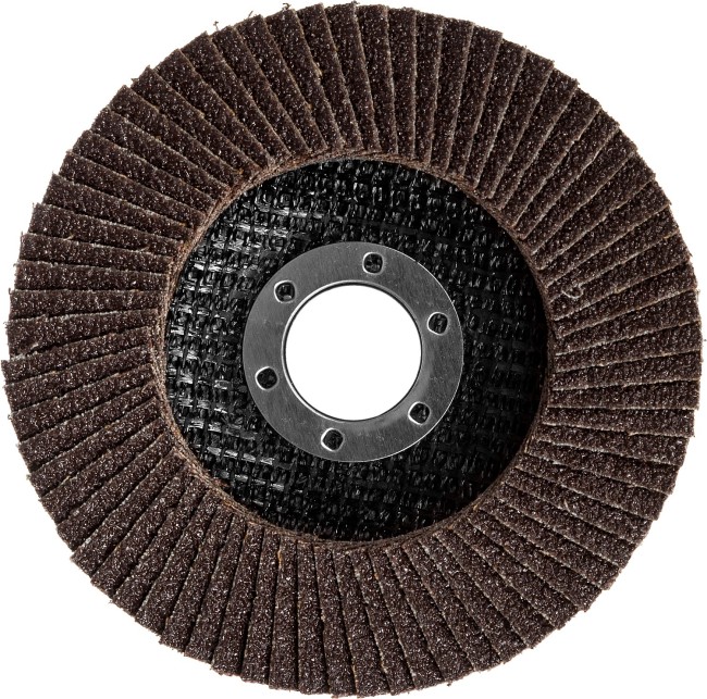 ЗУБР 115 мм, P40, КЛТ, круг лепестковый торцевой, Профессионал (36590-115-40)