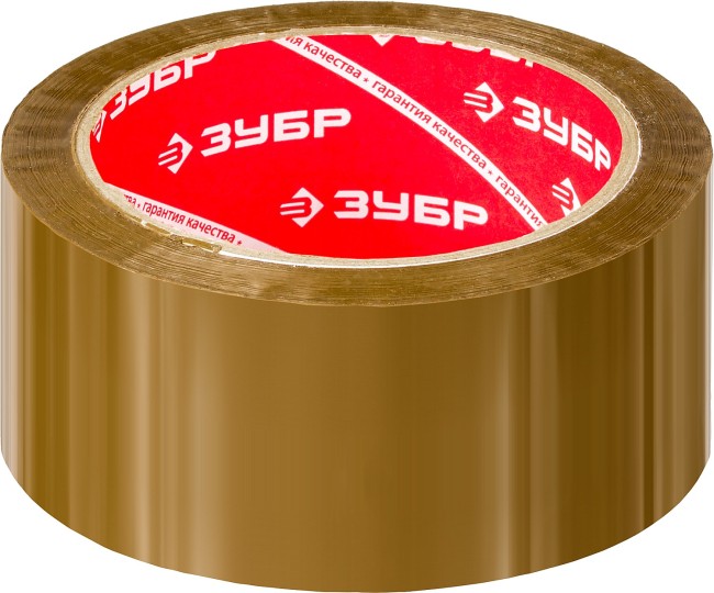 ЗУБР 48 мм, 60 м, 50 мкм, коричневая, упаковочная клейкая лента (12033-50) ЗУБР 48 мм, 60 м, 50 мкм, коричневая, упаковочная клейкая лента (12033-50)