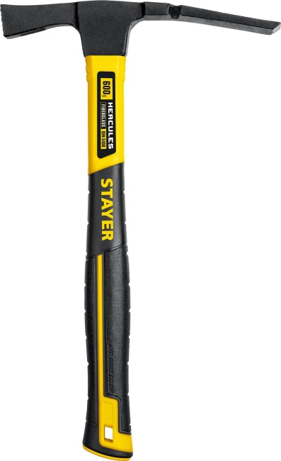 STAYER Hercules, 600 г, молоток каменщика с фиберглассовой рукояткой, Professional (20161_z01) STAYER Hercules, 600 г, молоток каменщика с фиберглассовой рукояткой, Professional (20161_z01)