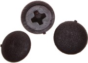 ЗУБР шлиц №2, цвет кр-дерево, 40 шт, декоративная заглушка под шуруп (4-308156-5)