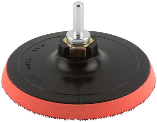 Насадка с липучкой для дрели и УШМ Cutop Profi, 125 мм мягкая