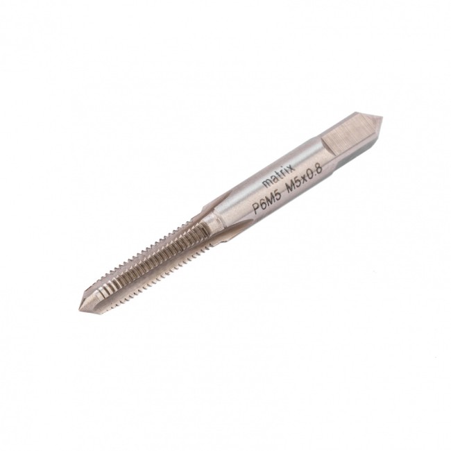 Метчик ручной М5 х 0.8 мм, Р6М5 Matrix Метчик ручной М5 х 0.8 мм, Р6М5 Matrix