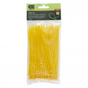 Хомуты, 150 x 2.5 мм, пластиковые, желтые, 100 шт Сибртех Хомуты, 150 x 2.5 мм, пластиковые, желтые, 100 шт Сибртех