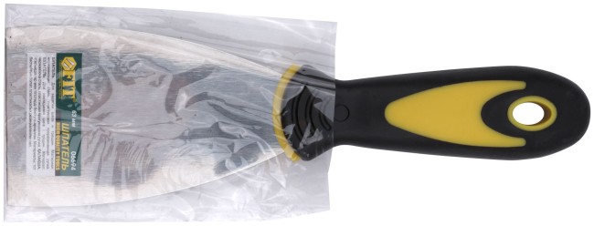 Шпатель, нерж.сталь, прорезиненная ручка 2,5" (63 мм)