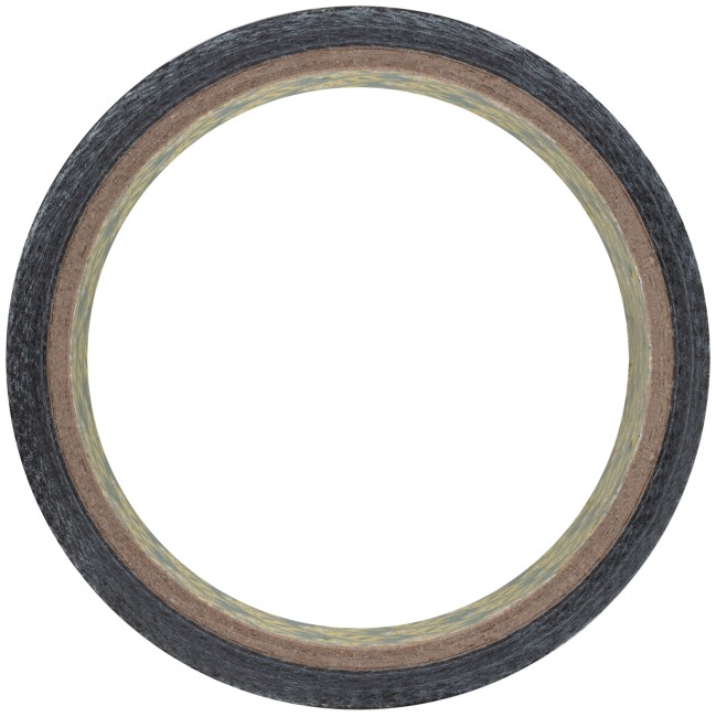 Лента клейкая универсальная армированная "Ductape", черная, 48 мм х 10 м