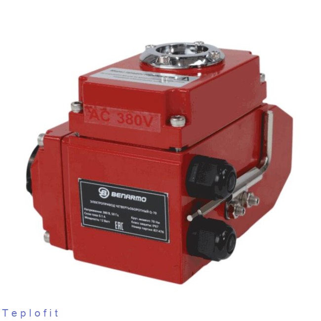 Электропривод QB-170 380В F05/F07 17/14 IP67 Benarmo
