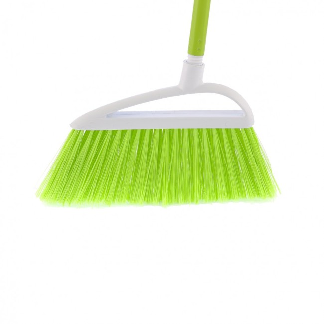 Щетка пластмассовая для подметания пола "Lux ", 230 мм, салатовая щетина, c черенком, 120 см, D 22 мм Elfe Щетка пластмассовая для подметания пола "Lux ", 230 мм, салатовая щетина, c черенком, 120 см, D 22 мм Elfe