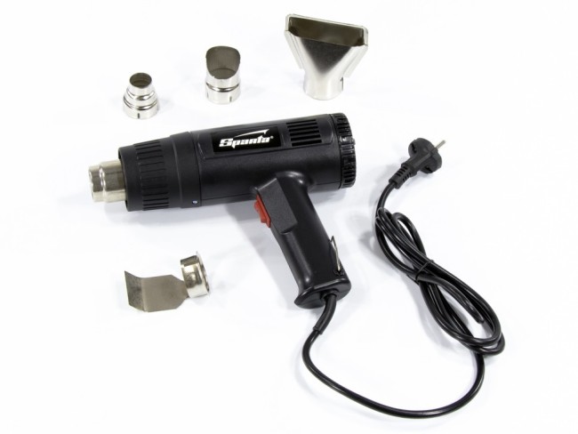 Пистолет горячего воздуха 2000 Вт, 300-500 л/мин, 350-550 град Sparta Пистолет горячего воздуха 2000 Вт, 300-500 л/мин, 350-550 град Sparta