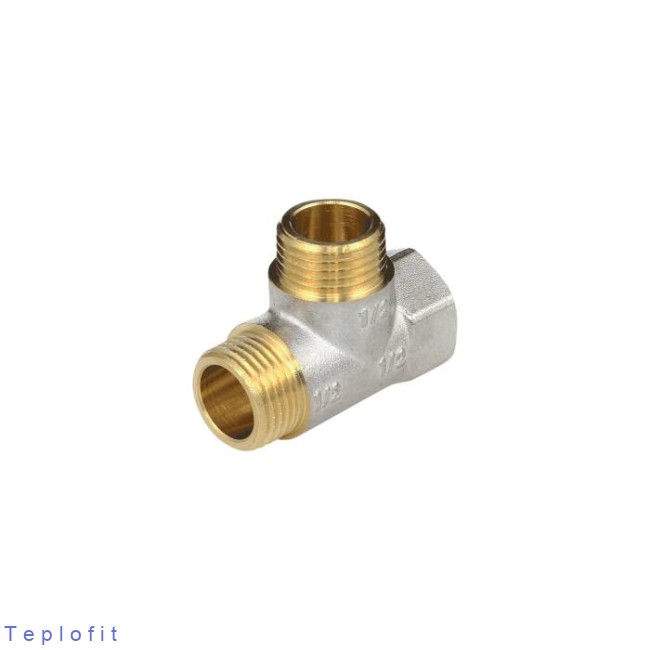 Тройник лат Ду20 м/р/р никель ГОСТ Р 72337 Aquasfera 9035-02