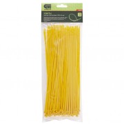 Хомуты, 250 x 3.6 мм, пластиковые, желтые, 100 шт Сибртех Хомуты, 250 x 3.6 мм, пластиковые, желтые, 100 шт Сибртех