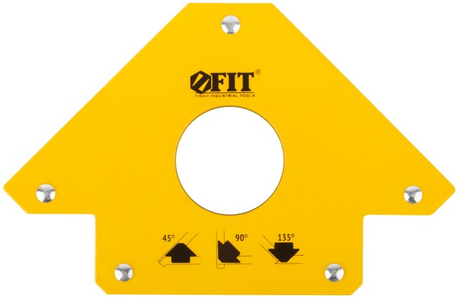Угольник для сварки магнитный, тип "стрелка", усилие до 34 кг