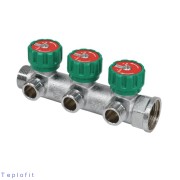 "Коллектор лат клап рег 3/4"" м/р 3в 1/2"" ПУ н/р 45мм M110 SantechSystems"