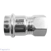 "Муфта нерж AISI304 Дн28х3/4"" пресс/ВР FS144 SantechSystems"