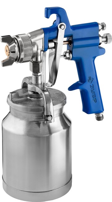 ЗУБР PRO 350N, 1.8 мм, пневматический краскопульт с нижним бачком, Профессионал (06451-1.8) ЗУБР PRO 350N, 1.8 мм, пневматический краскопульт с нижним бачком, Профессионал (06451-1.8)
