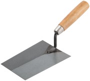 Кельма отделочная, инструментальная сталь, деревянная ручка 160 мм Кельма отделочная, инструментальная сталь, деревянная ручка 160 мм