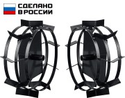 ЗУБР ГР-5, 470х160 мм, 2 шт., грунтозацепы для мотоблоков (707105-5) ЗУБР ГР-5, 470х160 мм, 2 шт., грунтозацепы для мотоблоков (707105-5)