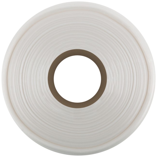 Clever Cover: укрывная пленка с золотистой малярной лентой, статически заряжена, 7 мкр., 270 см х 17 м