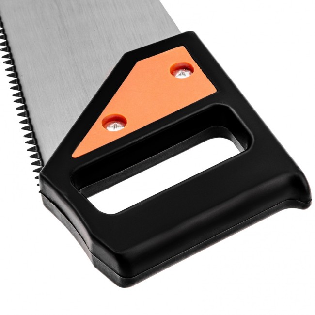 Ножовка по дереву, 450 мм, 5-6 TPI, каленый зуб, пластиковая рукоятка Sparta Ножовка по дереву, 450 мм, 5-6 TPI, каленый зуб, пластиковая рукоятка Sparta