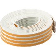 Уплотнитель, 24 м, профиль "E", белый Сибртех Уплотнитель, 24 м, профиль "E", белый Сибртех