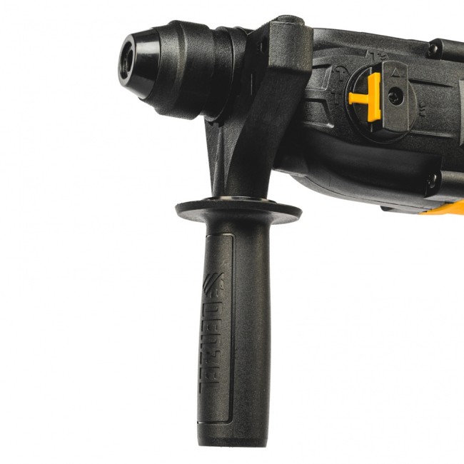 Перфоратор электрический RH-650-18, SDS-plus, 650 Вт, 2.0 Дж, 3 плюс 1 режим Denzel Перфоратор электрический RH-650-18, SDS-plus, 650 Вт, 2.0 Дж, 3 плюс 1 режим Denzel