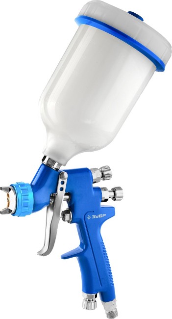 ЗУБР ПРО 300, HVLP 1.4 мм, Пневматический краскопульт с верхним бачком Профессионал (06453-1.4) ЗУБР ПРО 300, HVLP 1.4 мм, Пневматический краскопульт с верхним бачком Профессионал (06453-1.4)