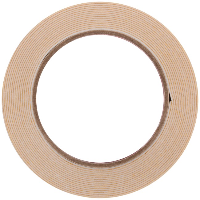 Лента монтажная клейкая на вспененной основе, белая, 12 мм х 5 м Лента монтажная клейкая на вспененной основе, белая, 12 мм х 5 м