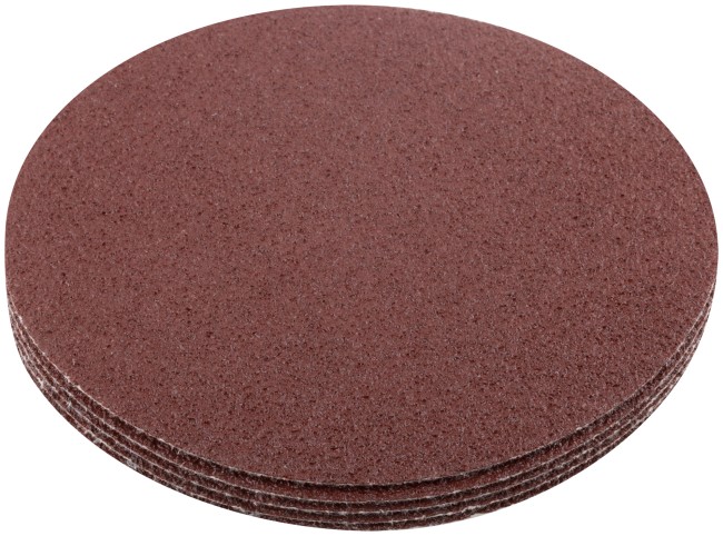 Круги абразивные шлифовальные на ворсовой основе под "липучку" ( Р60, 125 мм, 5шт.), Cutop Profi