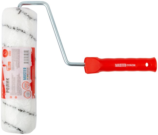 Ролик, ядро 47 мм, спец. полиэстр, ворс 13 мм, 8 мм ручка, 250 мм